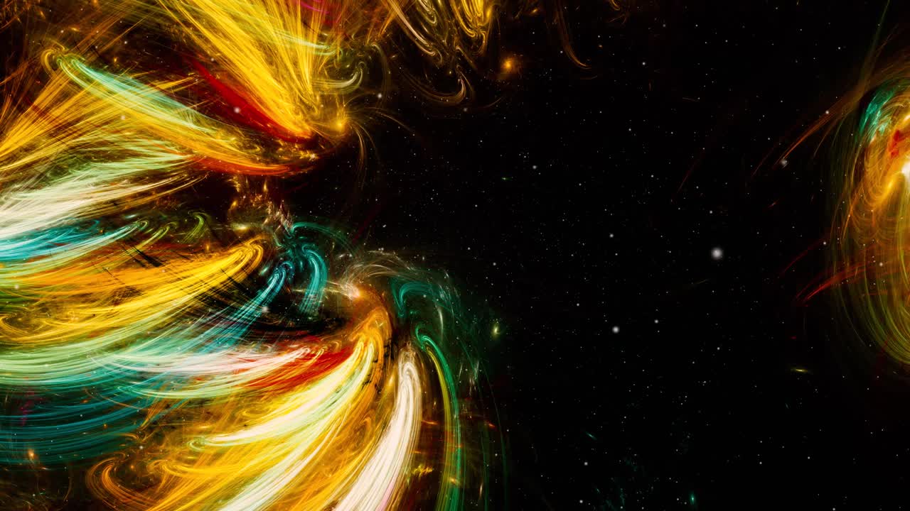 estrellas de fondo. volando por el espacio.