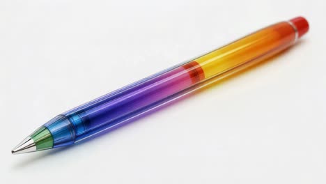 colorful transparent pen