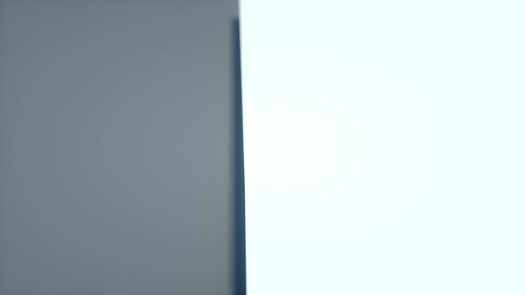 Abstract 3d rendering of rotating square