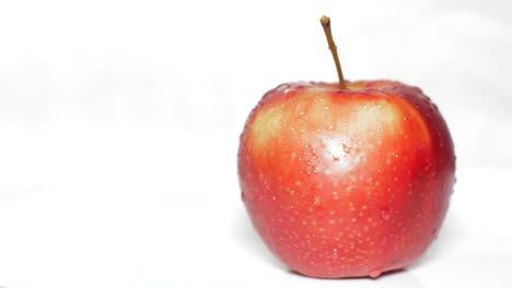 falling red apple transitions