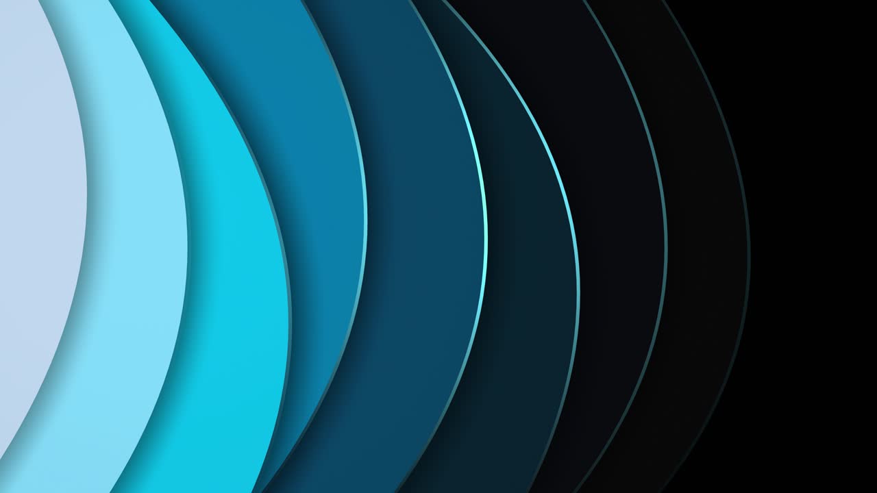 Abstract Blue Paper Layers Background