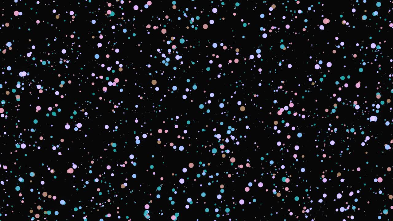 추상적인 다채로운 점 패턴