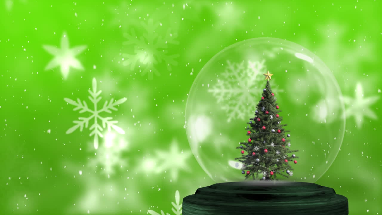 크리스마스 스노우 글로브