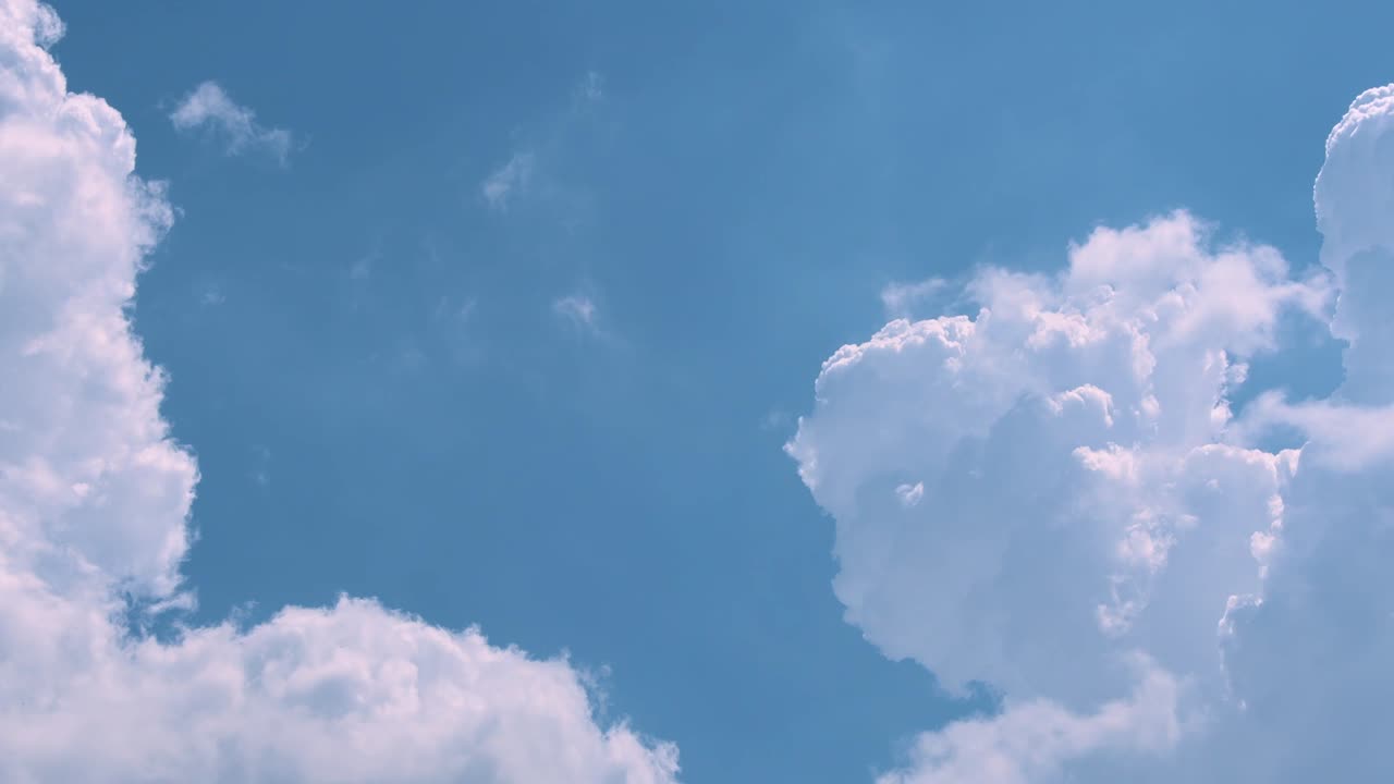 4k 타임 스, 아름다운 구름 움직임