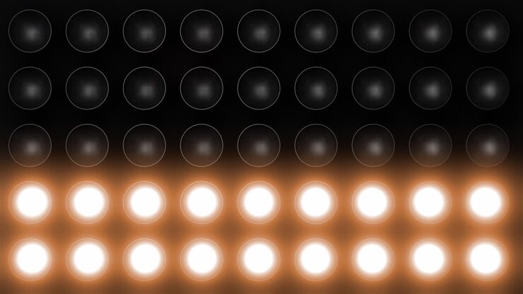 Abstract Black Circle Pattern