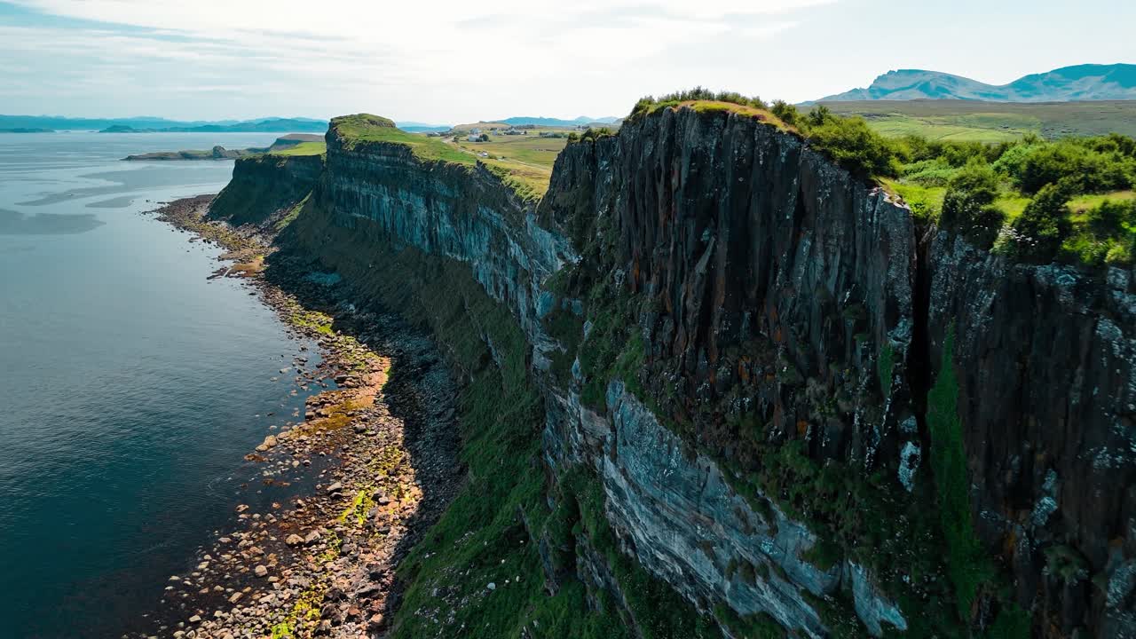Breathtaking Coastal Cliffs and Ocean View