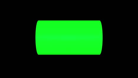 gráficos de movimiento de animación de cilindro cg