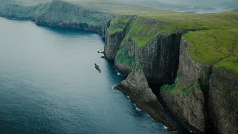 Dramatic Coastal Cliffs and Ocean Landscape