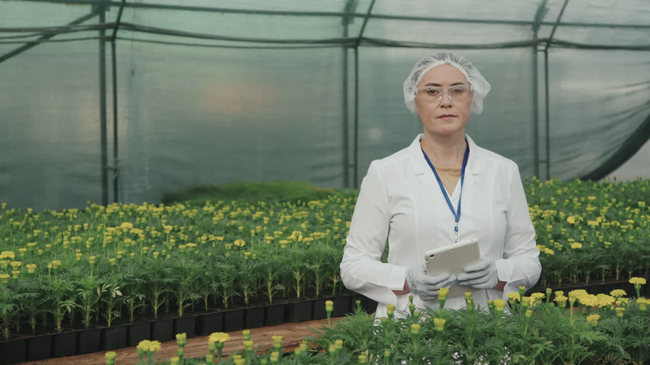 Portrait of Female Agricultural Engineer