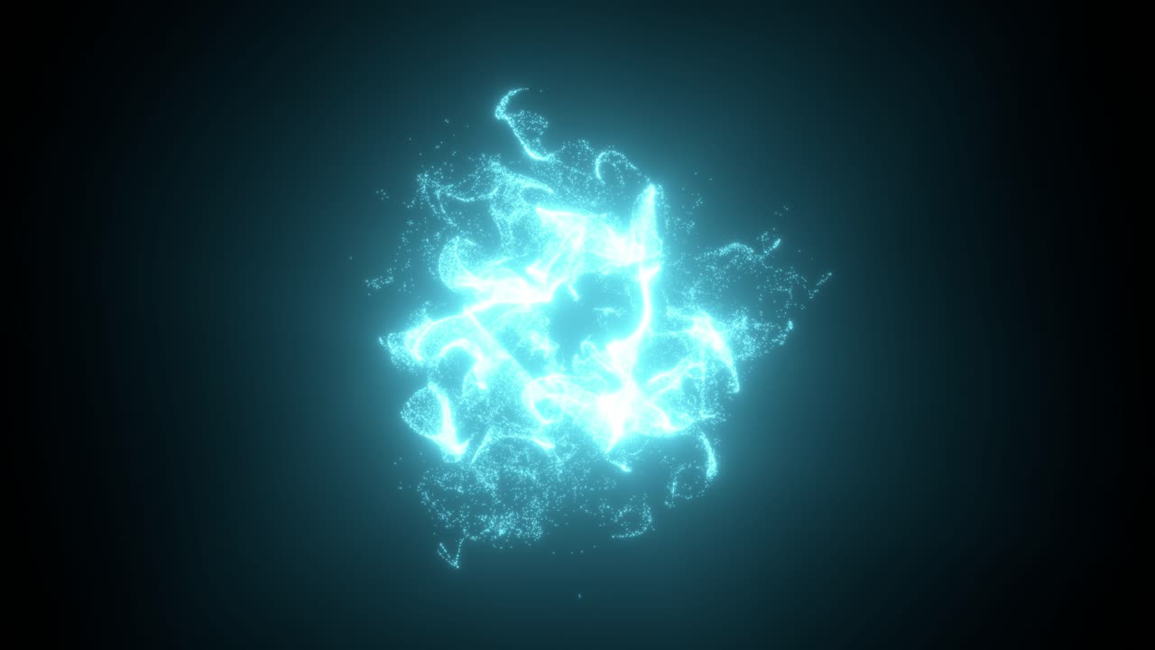 el fondo especial de la llama azul, la forma de la quema, renderización en 3d.