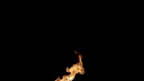 fuente turbulenta de fuego