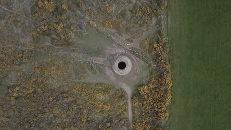 canon type ballycorus leadmines tower at carrickgollogan park