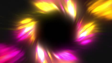 warp hole color loop material animation motion graphics