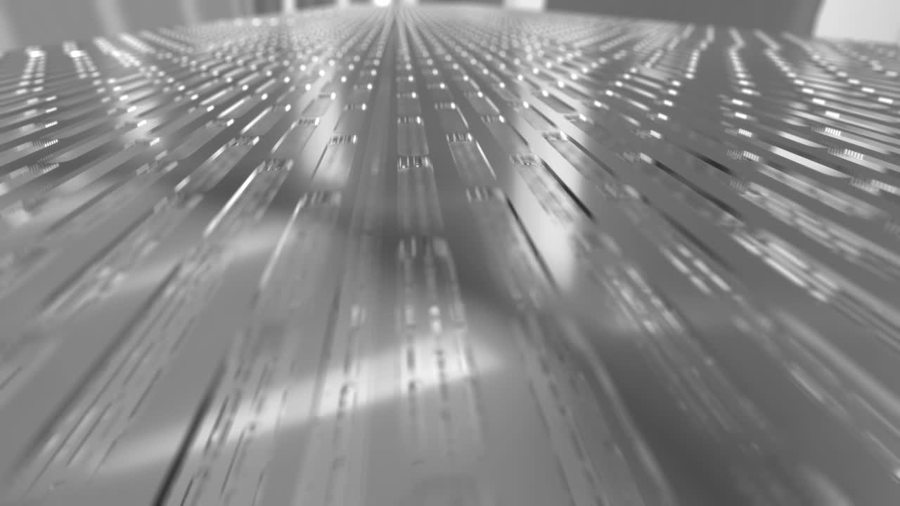 추상적인 금속 산업 배경 애니메이션 03
