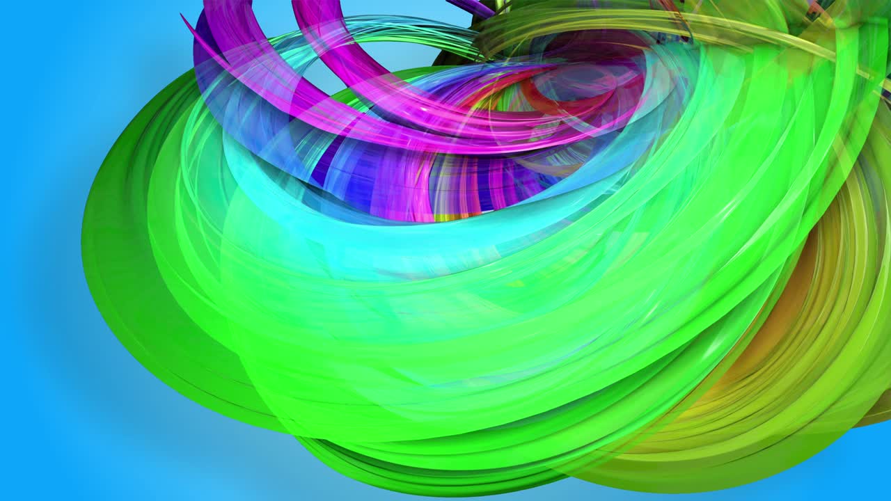 las rayas del arco iris se mueven en círculo y se retorcen como un fondo abstracto. 40