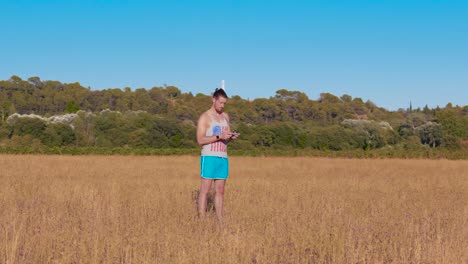 Summer-Sun-Gazing:-Man-Captures-Aerial-Views-with-Drone