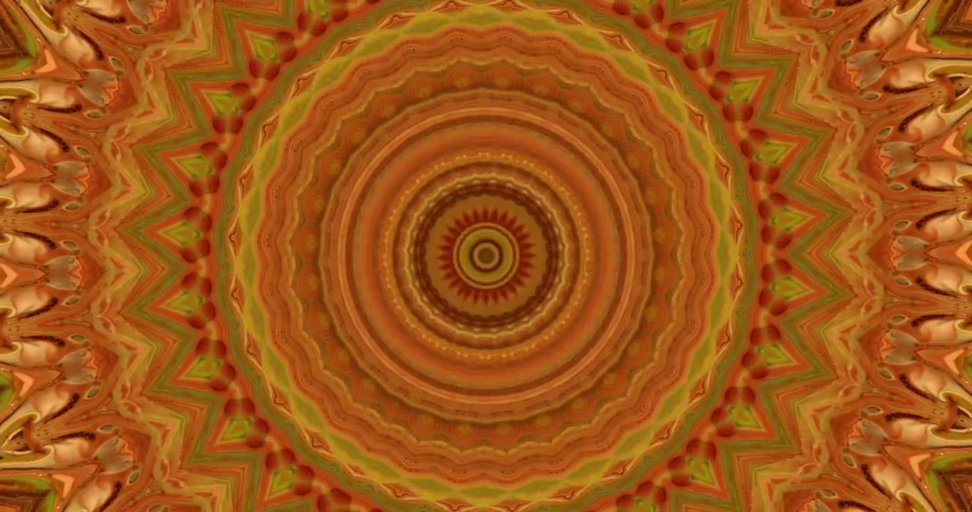 Caleidoscopio colorato a pulsazione veloce
