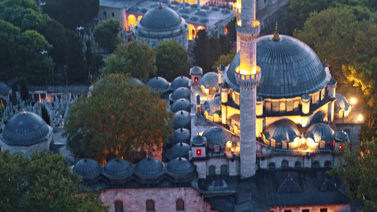 이스탄불 지붕의 전망