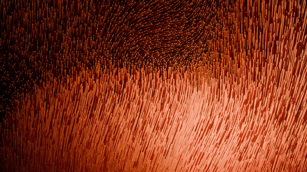 Abstract Orange Lines Pattern