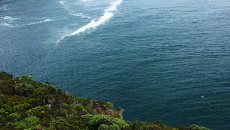 Vegetated-Forest-Mountains-At-Miradouro-da-Ponta-do-Queimado-In-Azores,-Island-Of-Terceira,-Portugal