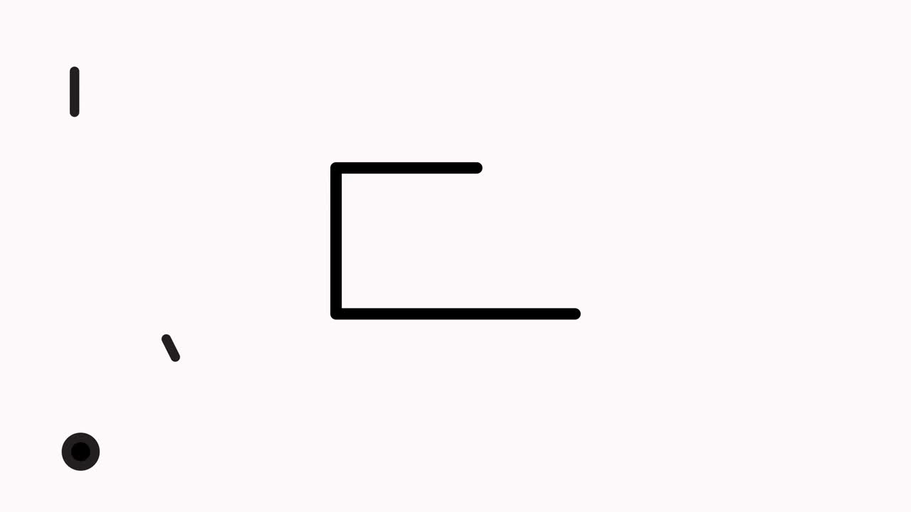 쇼핑 라인 아이콘 애니메이션