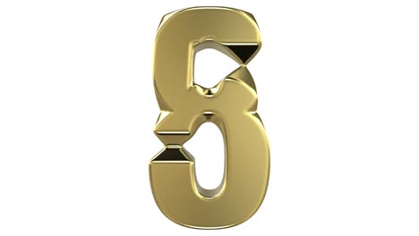 transformation of the "5" digit into the "8" digit and reverse