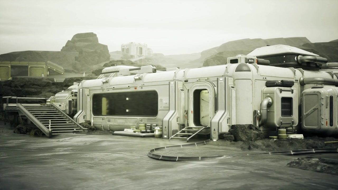 Surface transit terminal with docking and loading facilities