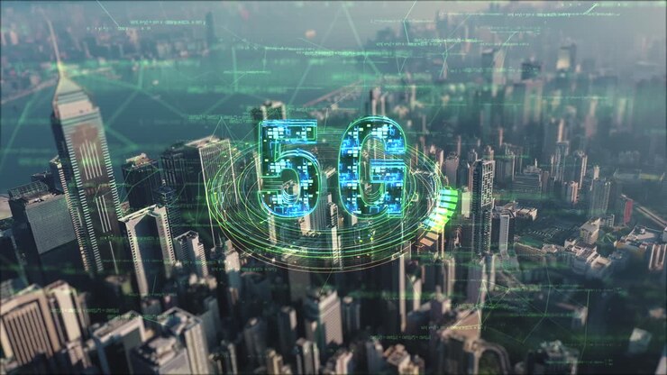 rede 5g em uma cidade moderna