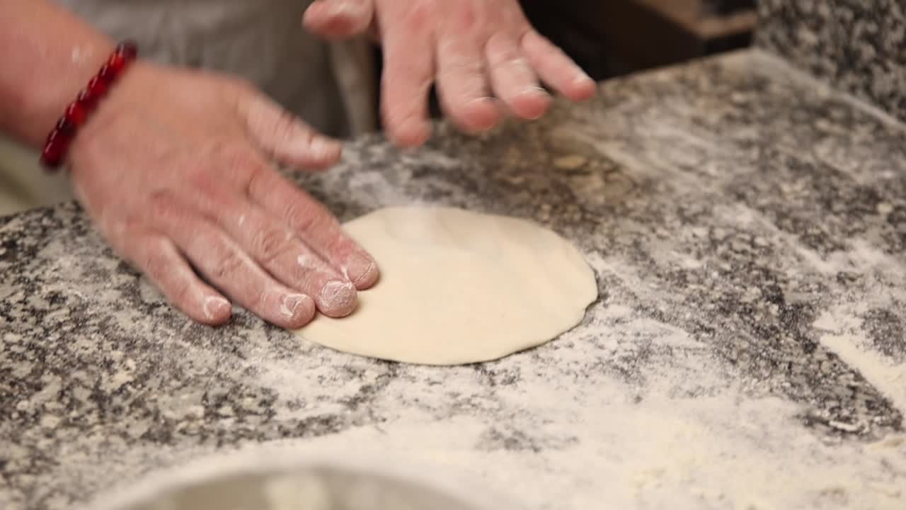 Preparing dough