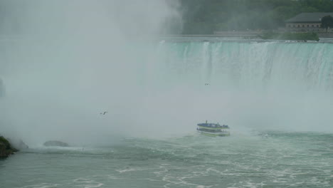 niagara falls boat tour: an up-close view of the majestic waterfall