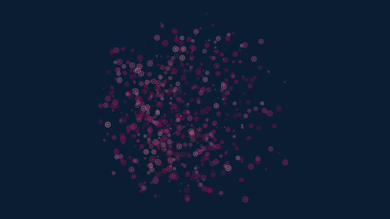 el universo cósmico enigmático puntos rojos dispersos a través de fondo oscuro misterioso