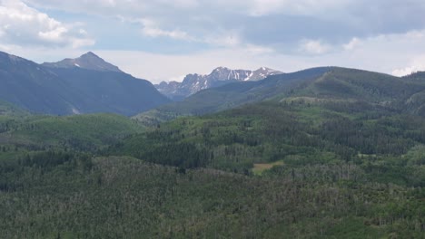 Malerische-Naturlandschaft-Rocky-Mountains,-Colorado