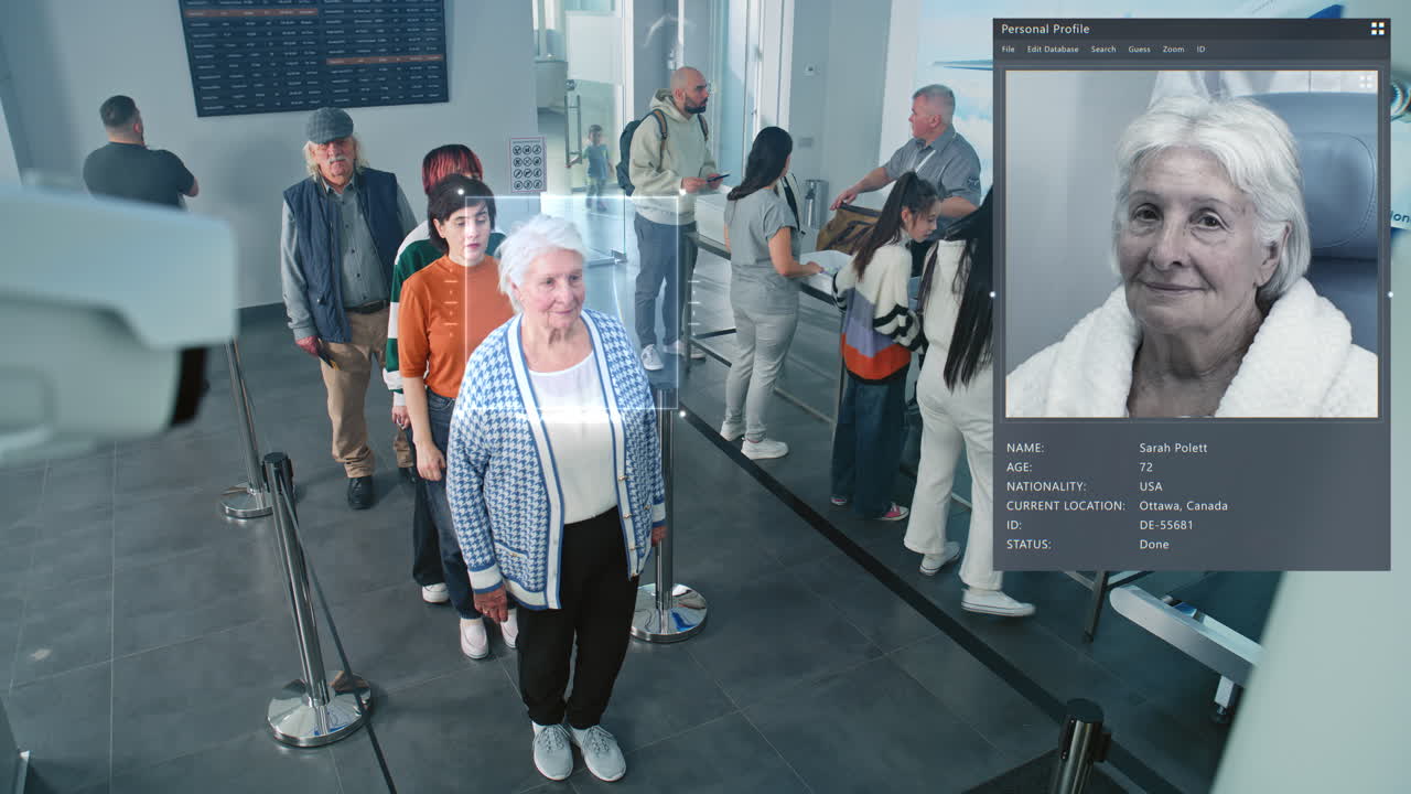 Airport Security with Facial Recognition
