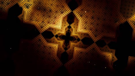 ramadan kareem in islamic pattern