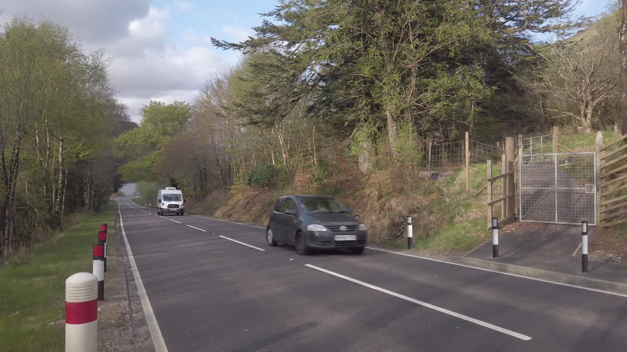 스코틀랜드 시골 길