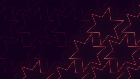 Red-neon-stars-pattern-on-black-gradient