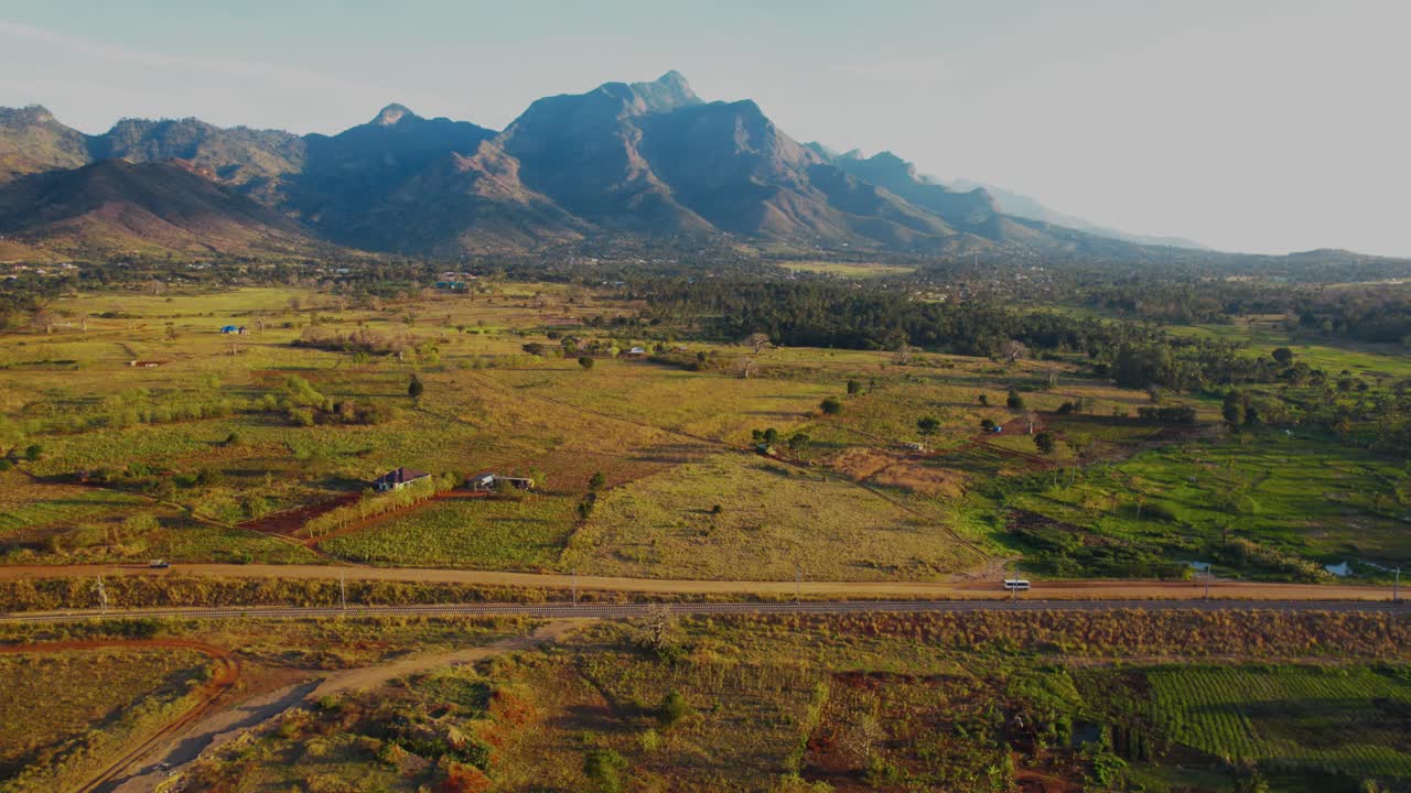 탄자니아 모로고로 마을 조감도