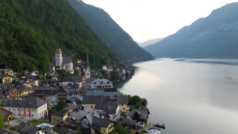 hallstatt, austria - one of the top alpine tourist towns in europe