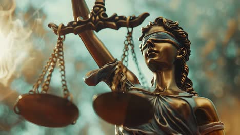 estatua de la dama de la justicia