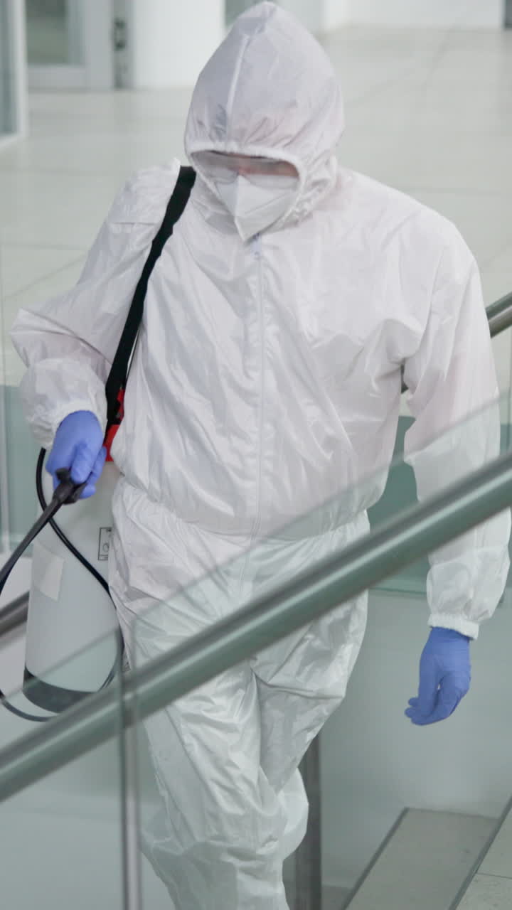 Disinfection and Sanitization Worker