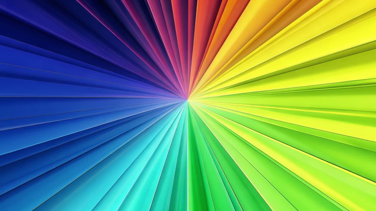Colorful Abstract Rainbow Spectrum