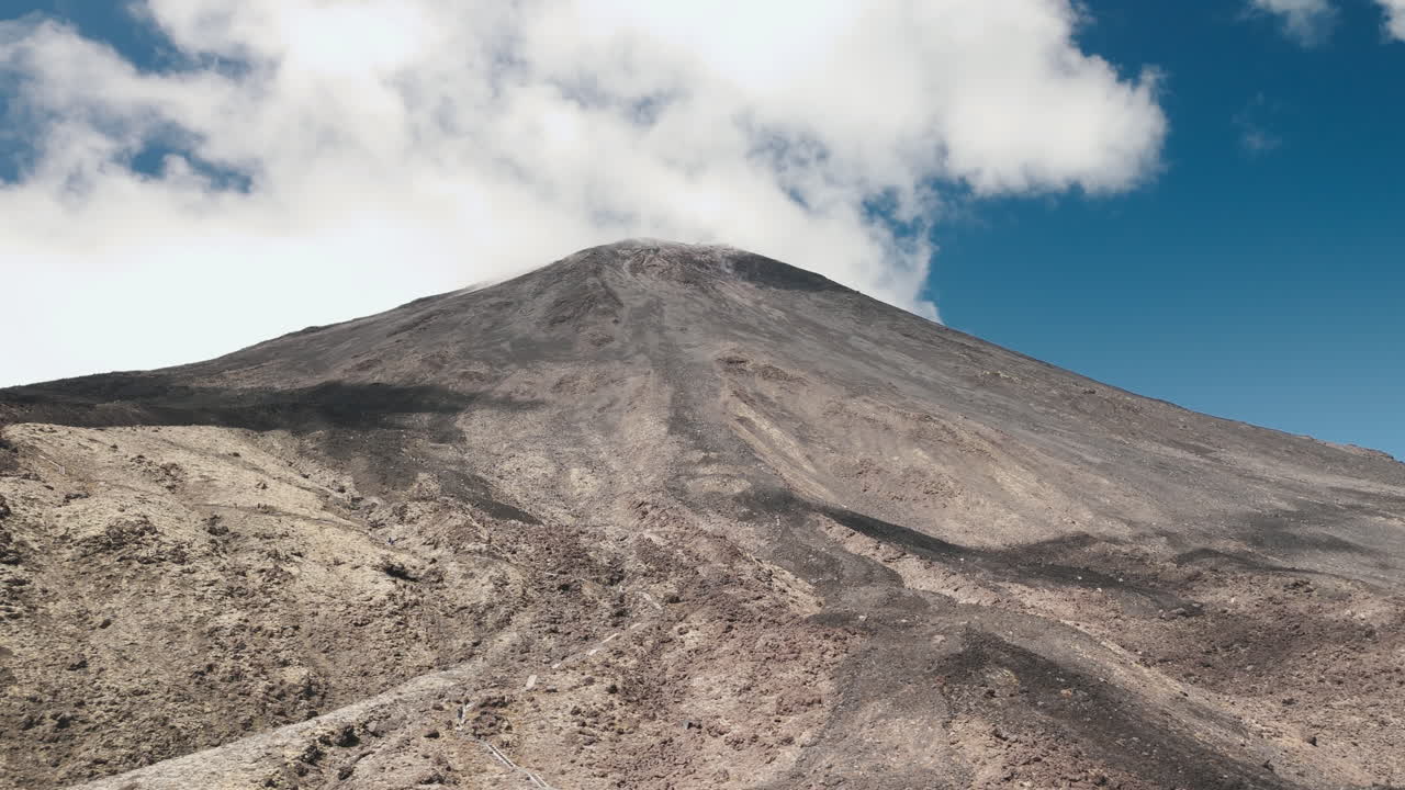Volcanic Mountain Summit