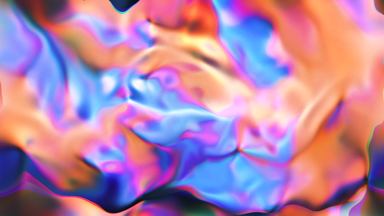 Abstract Liquid Color Waves