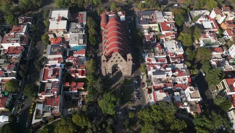 san augustin church, in the heart of polanco, mexico city