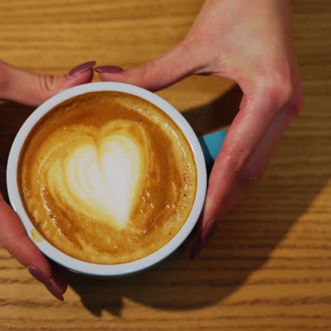 freshly made coffee from professional barista