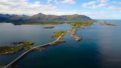 Luftaufnahmen-Der-Atlantikstraße-In-Norwegen