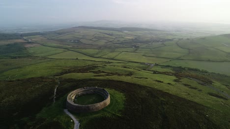 grianan of aileach ancient ringfort, inishowen, ireland