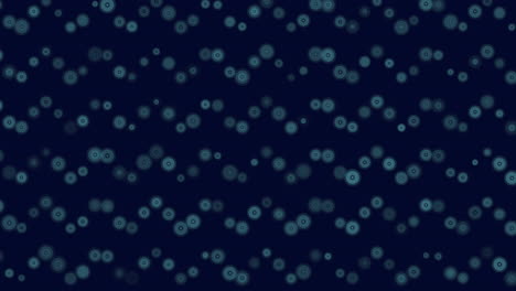 glowing circles intricate pattern on dark background