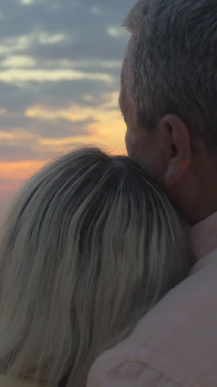 Couple Enjoying a Sunset