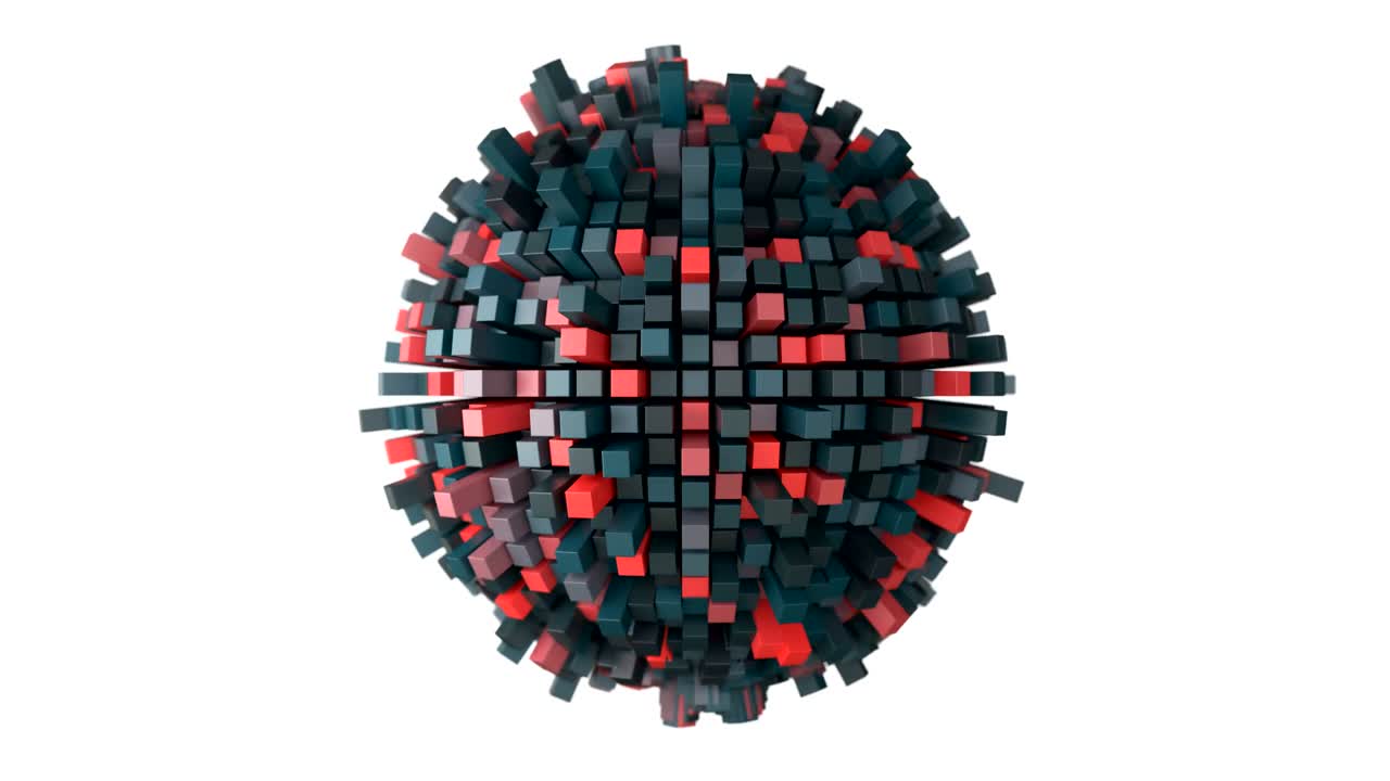 esfera de la tecnología abstracta 4k.